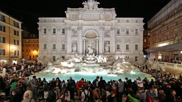 Rom feiert restaurierten Trevi-Brunnen