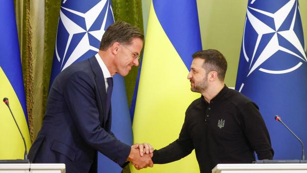 NATO Secretary General Rutte visits Kyiv