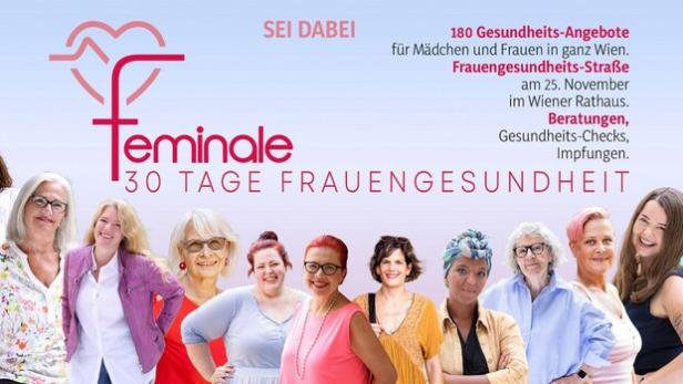 Feminale 2024: Ein ganzer Monat im Zeichen der Frauengesundheit