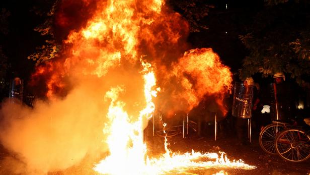 Schwere Ausschreitungen bei oppositionellen Protesten in Albanien