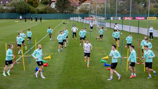 FUSSBALL: ÖFB NATIONALTEAM / LÄNDERSPIEL / TRAINING: