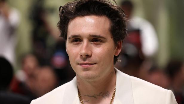 Brooklyn Beckham auf dem roten Teppich der Met Gala in New York City.
