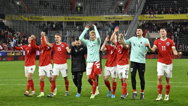 Freude in Rot-weiß-rot: Österreich schlägt Kasachstan 4:0