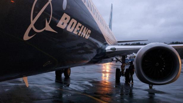 FILE PHOTO: A Boeing 737 MAX is shown in Renton, Washington