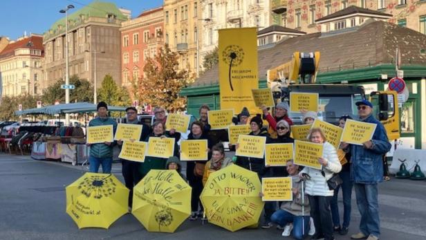 Protest zur Umgestaltung am Naschmarkt: "So geht das nicht"