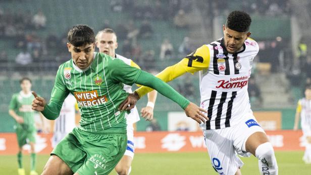 Rapid-Stürmer Dursun (l.) 