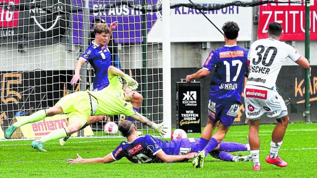 FUSSBALL: ADMIRAL BUNDESLIGA / 10. RUNDE: SK AUSTRIA KLAGENFURT - FK AUSTRIA WIEN