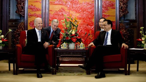 US-Vizepräsident Joe Biden und der chinesische Premier Li Keqiang