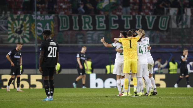 Sporting feierte in Graz gegen Sturm