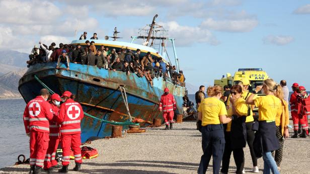 Flüchtlingsboot