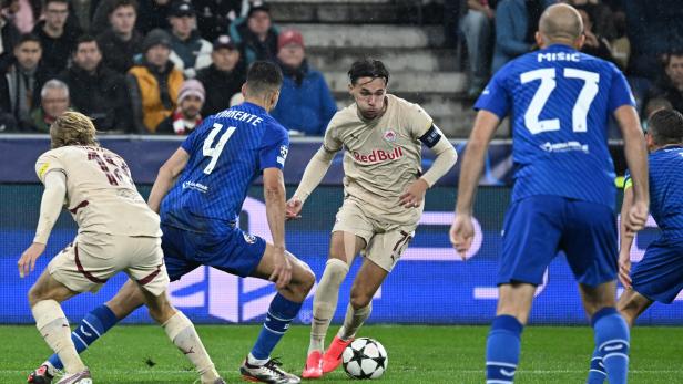 Salzburg verliert in der Champions League auch gegen Dinamo Zagreb