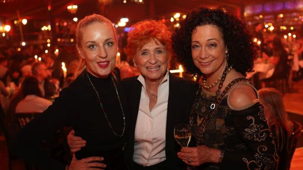 Lilian Klebow, Bigi Fischer und Barbara Wussow