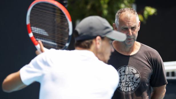 Österreichs Aushängeschilder: Thomas Muster trainierte Dominic Thiem für eine kurze Zeit 2019/2020