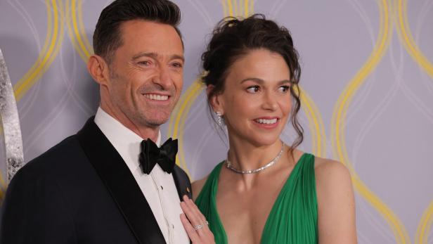 Sutton Foster und Hugh Jackman (2022)