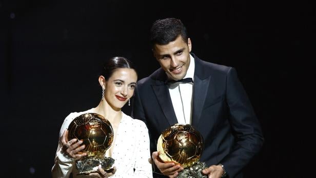 Spanischer Doppelsieg: Rodri und Bonmati gewinnen Ballon d'Or