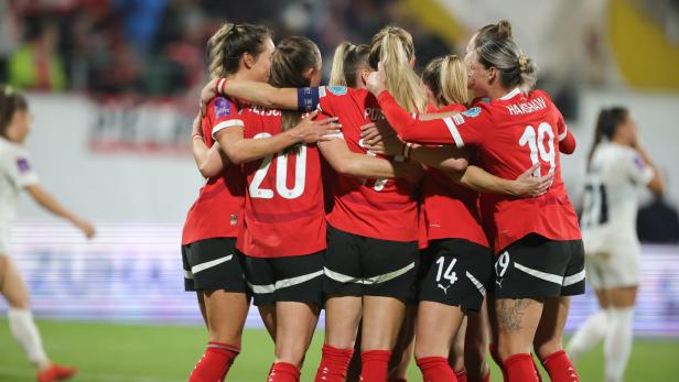 FUSSBALL FRAUEN: UEFA EM QUALIFIKATION: ÖSTERREICH - SLOWENIEN