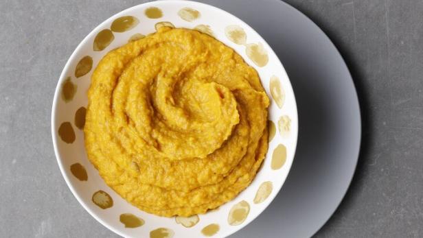 Gemüse-Kartoffel-Brei mit Fleisch (für den 5. bis 6. Monat).