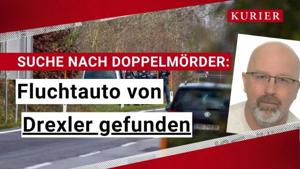 Fluchtauto in Wald gefunden: Doppelmörder in Oberösterreich