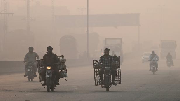 Smog hüllt Lahore ein