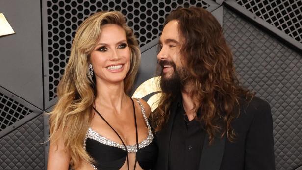Heidi Klum (links) und Tom Kaulitz bei den Grammy Awards Heidi Klum (links) und Tom Kaulitz bei den Grammy Awards