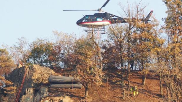 Felssturz in der Wachau: Verkehrsfreigabe soll früher als geplant stattfinden