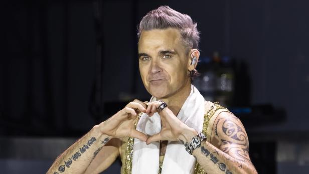 Große Stadionshow: Robbie Williams gibt 2025 Konzert in Wien