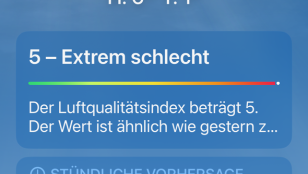 Schlechte Luftqualität in Wien: So gefährlich sind die aktuellen Werte