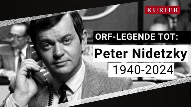 ORF-Legende und Kanzler-Schwiegervater: Peter Nidetzky ist gestorben