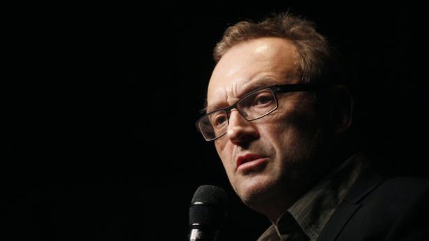 Austrian cabaret artist Josef Hader performs on st