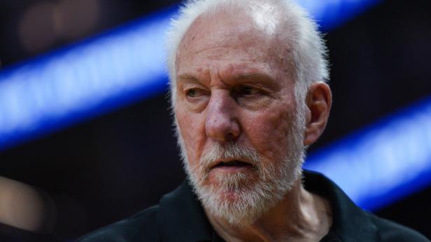 Schlaganfall: Sorge um Basketball-Startrainer Popovich 