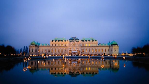 Der Christkindlmarkt Belvedere eröffnet am Wochenende.