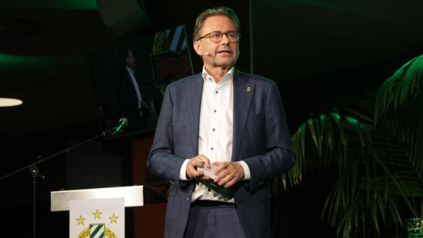 Rapid-Präsident Alexander Wrabetz