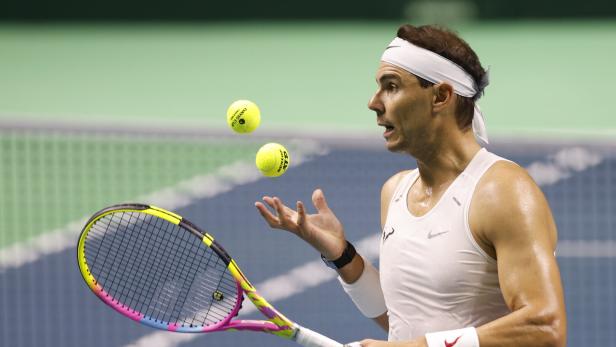 Rafael Nadal wird ein letztes Mal aufschlagen