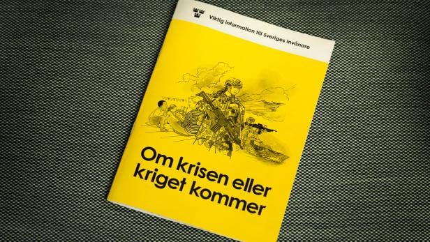 Schweden verschickt Kriegsvorbereitung per Post