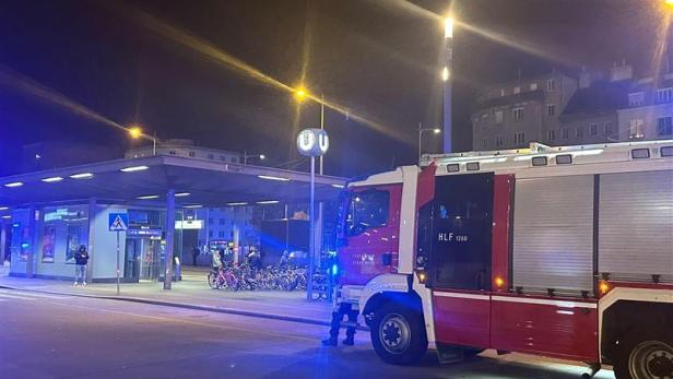 Brand in der U-Bahn: Keine U1 zwischen Stephansplatz und Troststraße