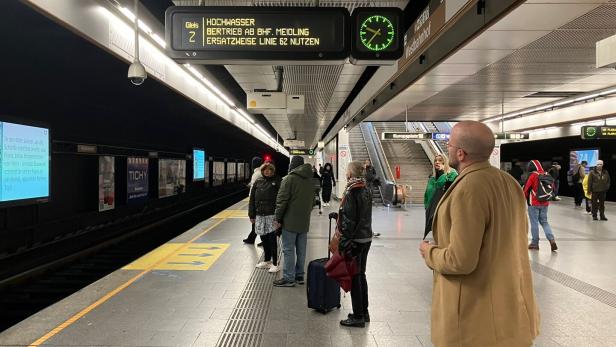 So viele Tage waren die Wiener U-Bahn-Linien heuer länger unterbrochen