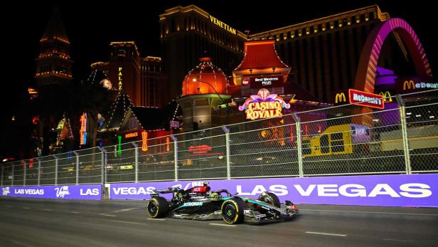 Verstappen im Schongang: Hamilton dominierte Trainings in Las Vegas