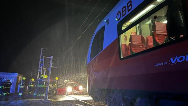 Lokführer konnte Kollision mit Auto in NÖ in letzter Sekunde verhindern