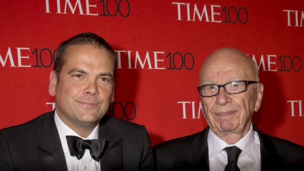 Rupert Murdoch und Lachlan Murdoch