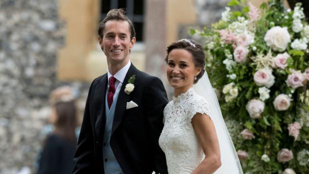 James Matthews und Pippa Middleton am Tag ihrer Hochzeit