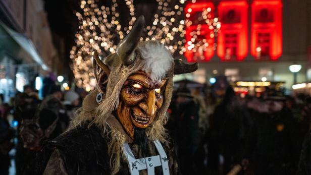 Archivbild: Perchtenlauf in Baden