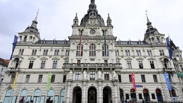 Rathaus in Graz von außen