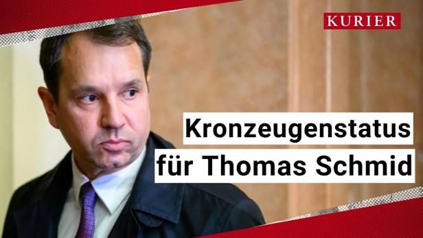 Thomas Schmid wird der Kronzeugenstatus zuerkannt