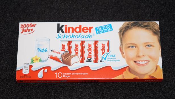 Kinder-Schokolade: Jetzt spricht der Bub von der Packung