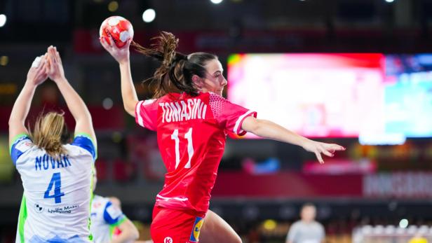 HANDBALL/EM/FRAUEN/2. RUNDE: SLOWENIEN - ÖSTERREICH