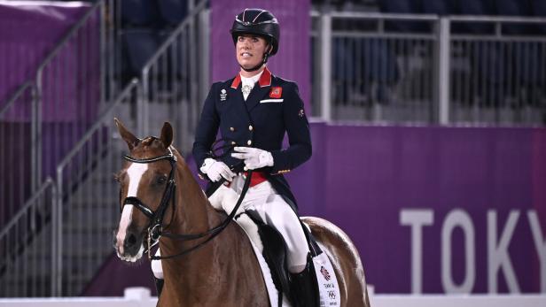 Charlotte Dujardin gewann drei Mal Gold