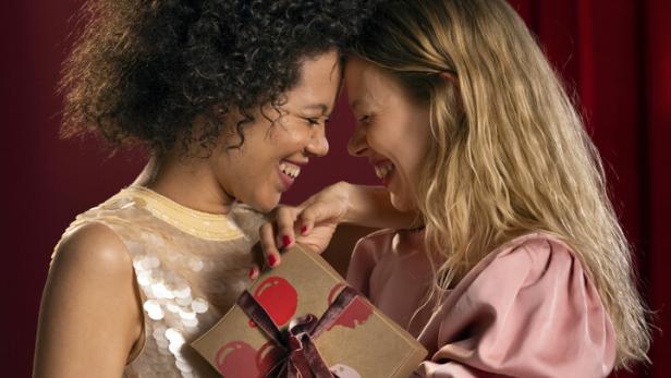 Kleine Geschenke unter Freunden.