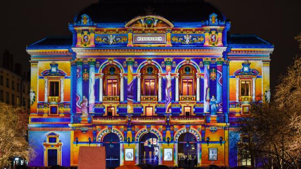 Strahlend: Der Ursprungsfunke der „Fête des lumières“ in Lyon wurde bereits im 19. Jahrhundert entzündet.