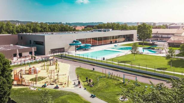 Das neue Badezentrum wurde in Amstetten im Sommer eröffnet 