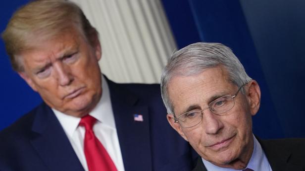 Donald Trump und Anthony Fauci